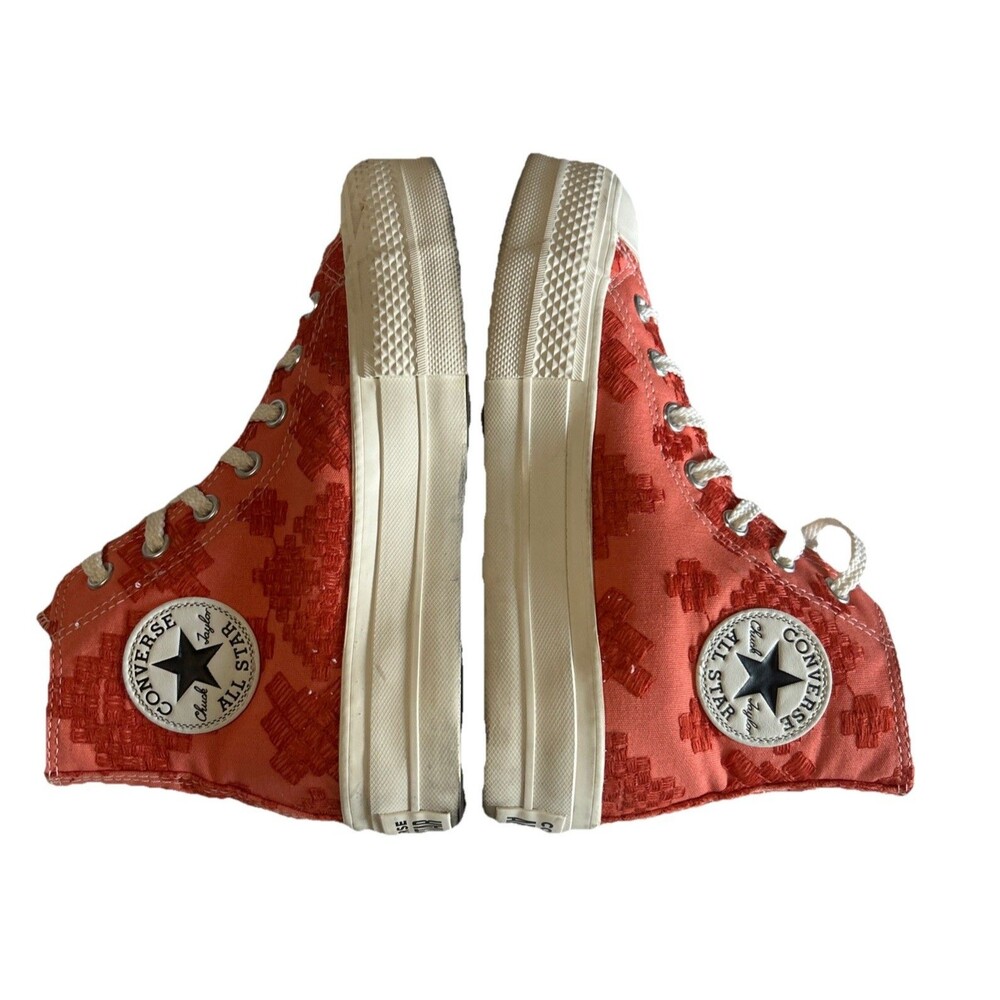 Converse Chuck Taylor All Star Lift Hi Platform Women 6.5 Tonal Embroidery - Picture 13 of 16